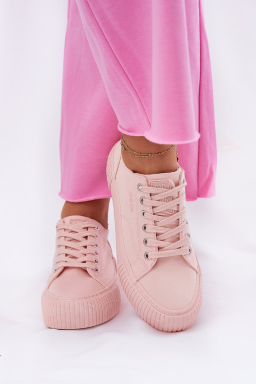  Sapatos de lazer Big Star RR274404 cor rosa