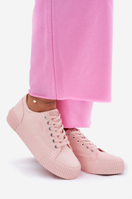  Sapatos de lazer Big Star RR274404 cor rosa