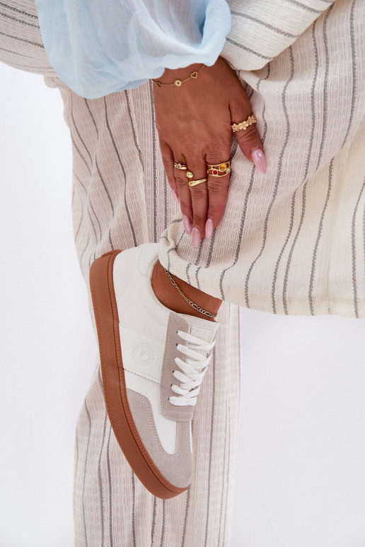 À modalo de tênis Feminino Big Star RR274804 cor branca