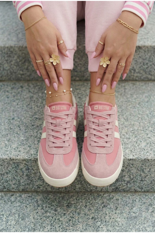 À modalo de tênis Feminino Big Star TT274160 cor rosa