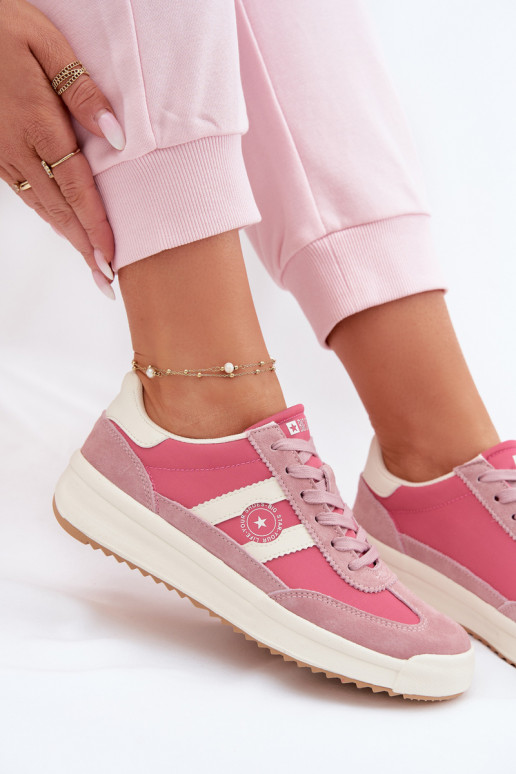 À modalo de tênis Feminino Big Star TT274160 cor rosa