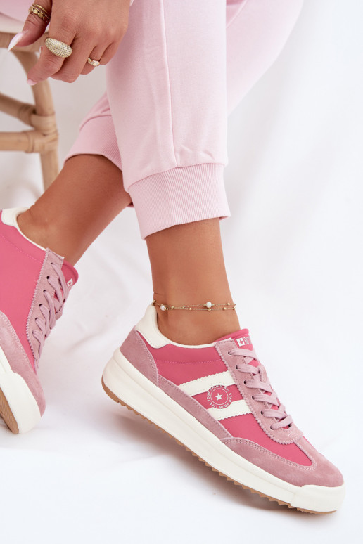 À modalo de tênis Feminino Big Star TT274160 cor rosa
