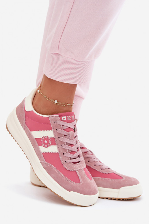 À modalo de tênis Feminino Big Star TT274160 cor rosa