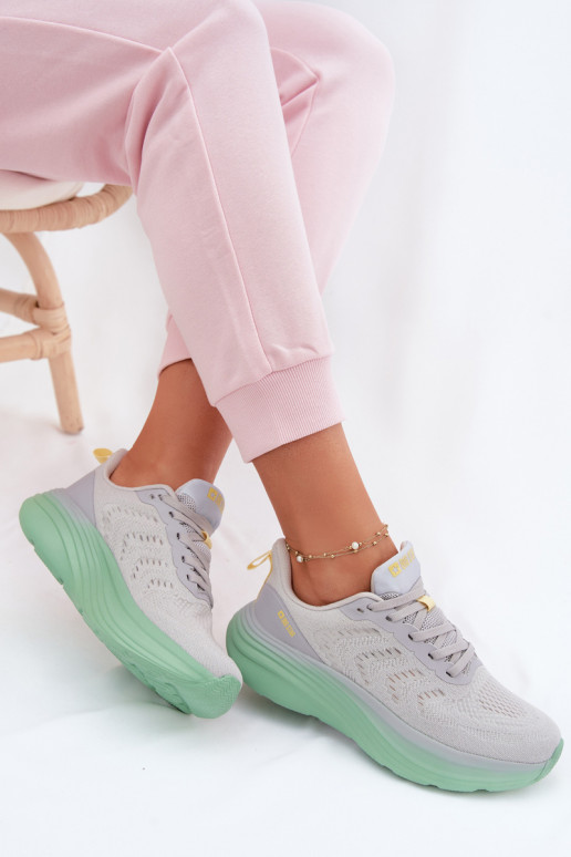 tênis Feminino Big Star TT274048 cor cinza