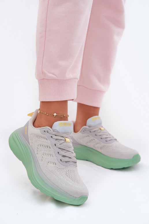 tênis Feminino Big Star TT274048 cor cinza