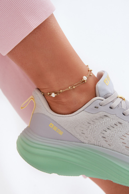 tênis Feminino Big Star TT274048 cor cinza