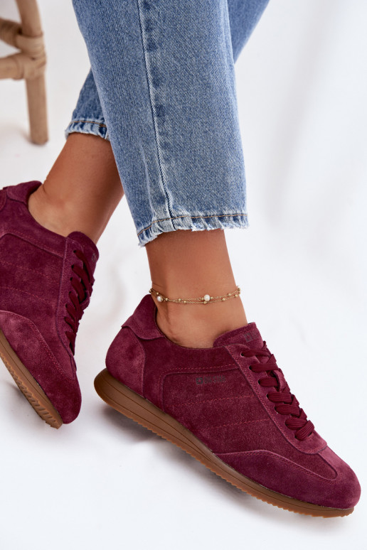 À modalo de tênisHabilitadoturalnego de camurçau Big Star TT274227 Borgonha