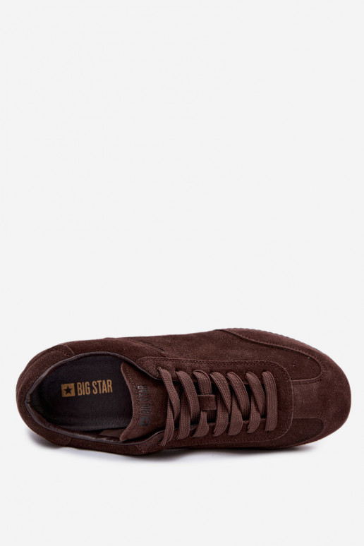 À modalo de tênisHabilitadoturalnego de camurçau Big Star TT274226 CzekoladoParae