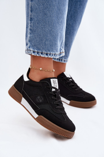 À modalo de tênis Feminino Big Star TT274909 cor preta 2