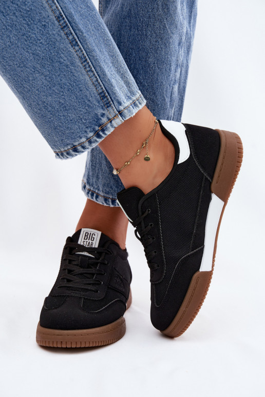 À modalo de tênis Feminino Big Star TT274909 cor preta