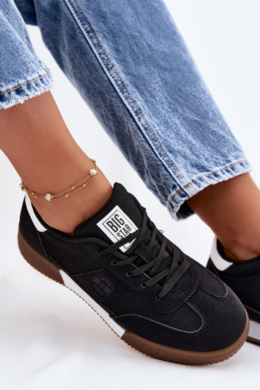 À modalo de tênis Feminino Big Star TT274909 cor preta