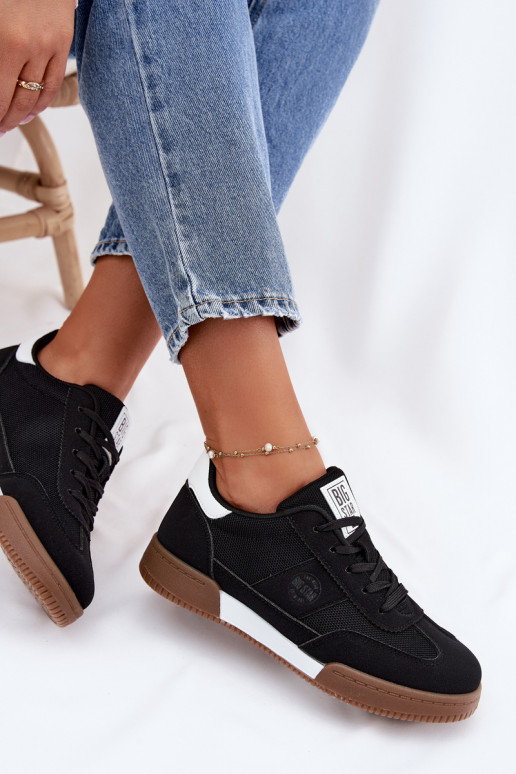 À modalo de tênis Feminino Big Star TT274909 cor preta