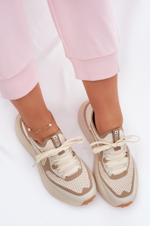 tênis Feminino Big Star TT274571 HI-POLY SYSTEM bege