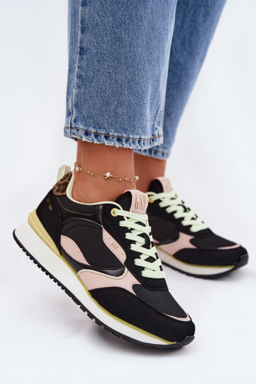 À modalo de tênis Feminino GAP EMONDER SPIRIT CITY GP6135290003 cor preta