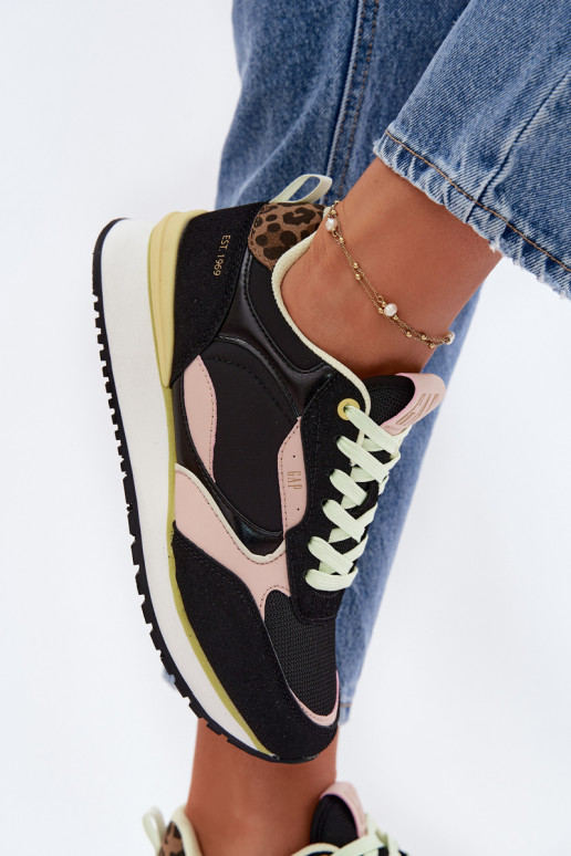 À modalo de tênis Feminino GAP EMONDER SPIRIT CITY GP6135290003 cor preta