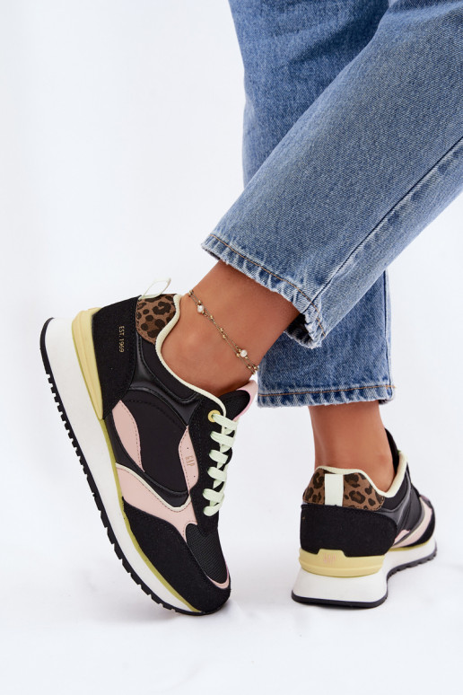 À modalo de tênis Feminino GAP EMONDER SPIRIT CITY GP6135290003 cor preta