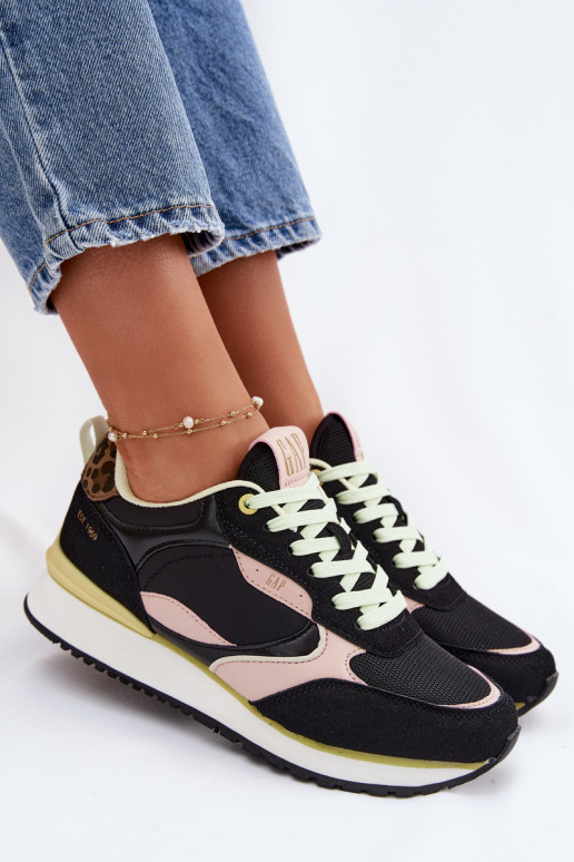 À modalo de tênis Feminino GAP EMONDER SPIRIT CITY GP6135290003 cor preta