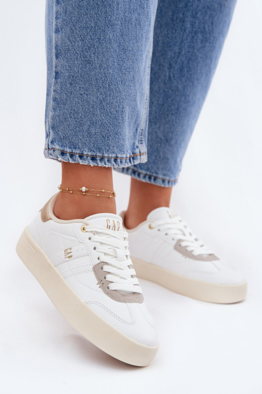À modalo de tênis Feminino GAP BOUDLER GPEM6142300070 cor branca
