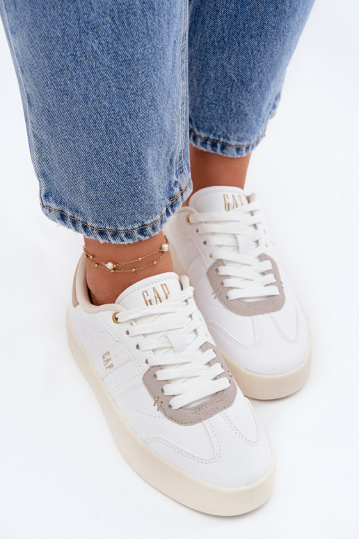 À modalo de tênis Feminino GAP BOUDLER GPEM6142300070 cor branca
