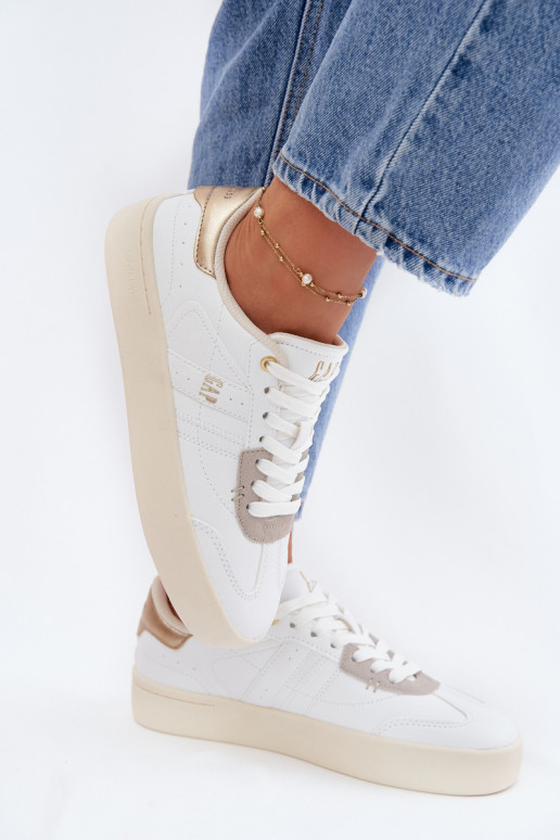 À modalo de tênis Feminino GAP BOUDLER GPEM6142300070 cor branca