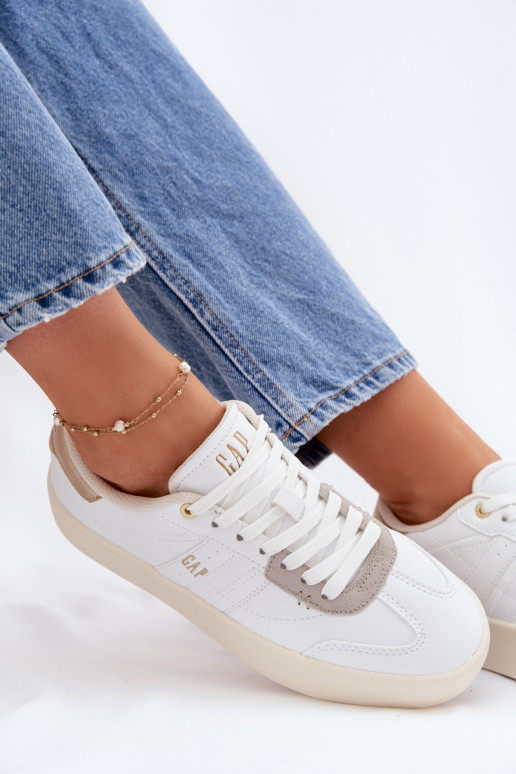 À modalo de tênis Feminino GAP BOUDLER GPEM6142300070 cor branca