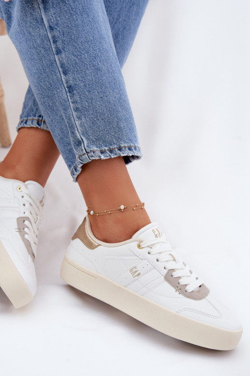 À modalo de tênis Feminino GAP BOUDLER GPEM6142300070 cor branca