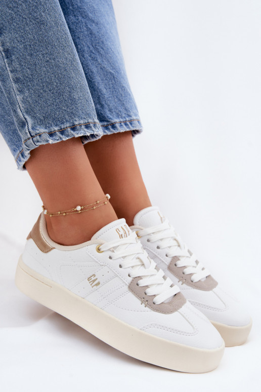 À modalo de tênis Feminino GAP BOUDLER GPEM6142300070 cor branca
