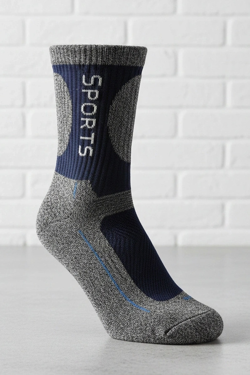 Meias quentes azuis para homens Nerput