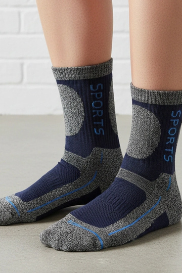 Meias quentes azuis para... 2