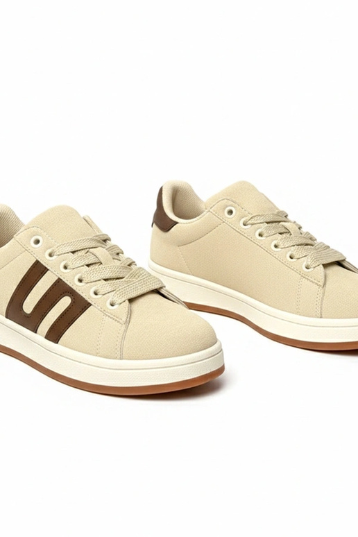 Tênis casuais em tom areia Delphine