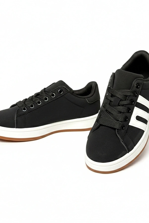 Tênis casuais pretos Delphine