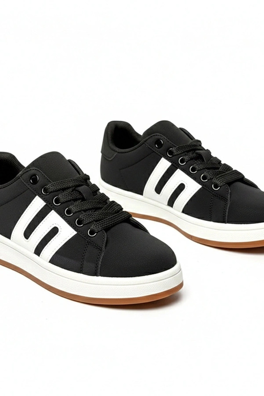 Tênis casuais pretos Delphine