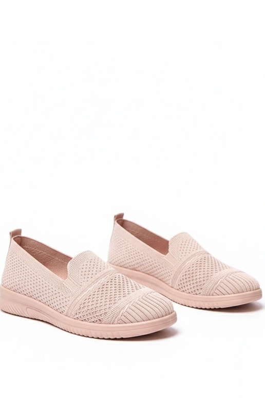 Tênis de tecido rosa slip-on Noémie