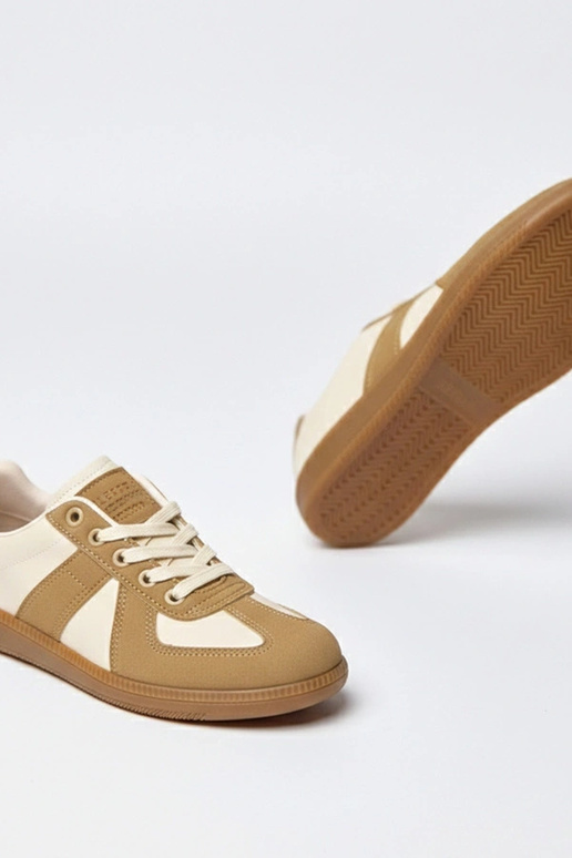 Tênis plataforma cor areia Valentine