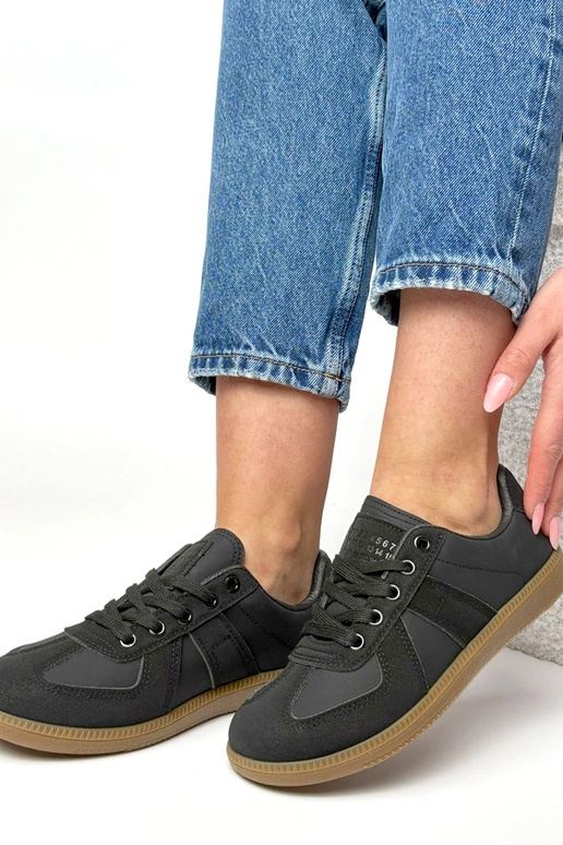 Tênis plataforma preto Valentine