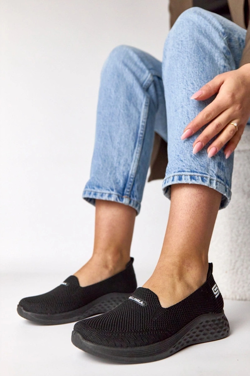 Tênis de tecido preto Zoe