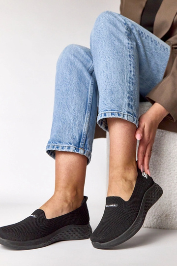 Tênis de tecido preto Zoe 2