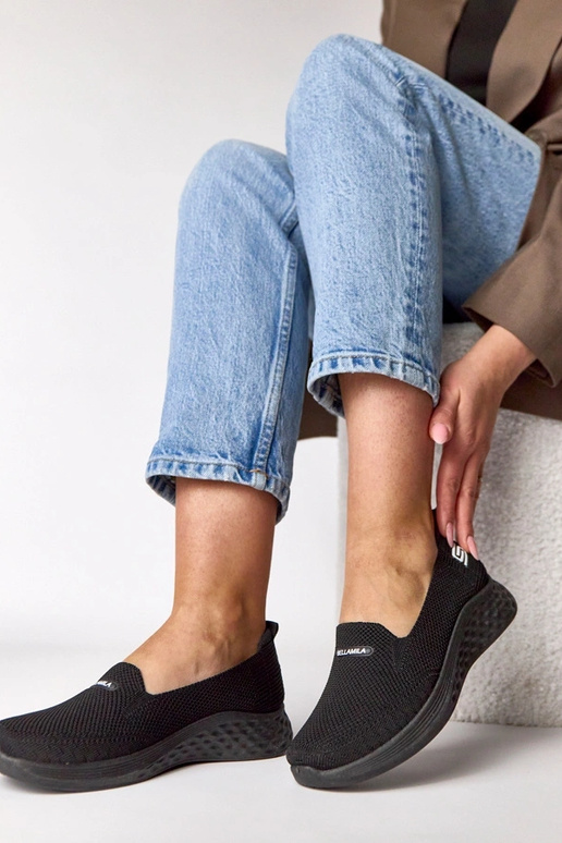 Tênis de tecido preto Zoe