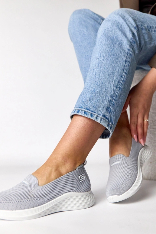 Tênis de tecido cinza Zoe