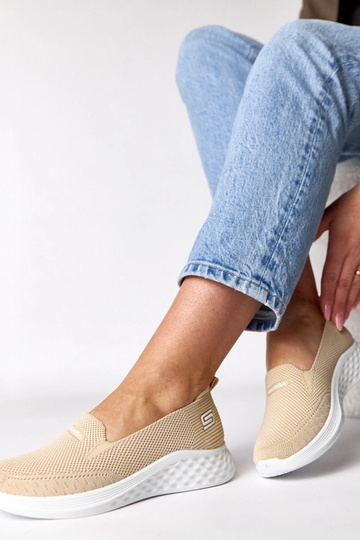 Tênis de tecido cor areia Zoe 2