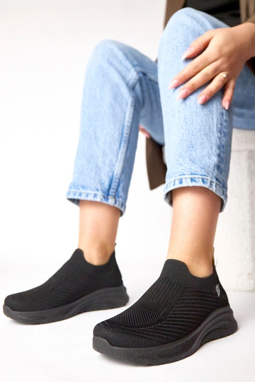 Tênis de tecido pretos Gaia