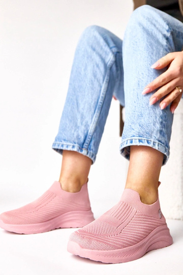 Tênis de tecido rosa Gaia