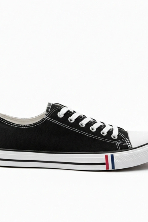 Tênis clássicos masculinos pretos Victor