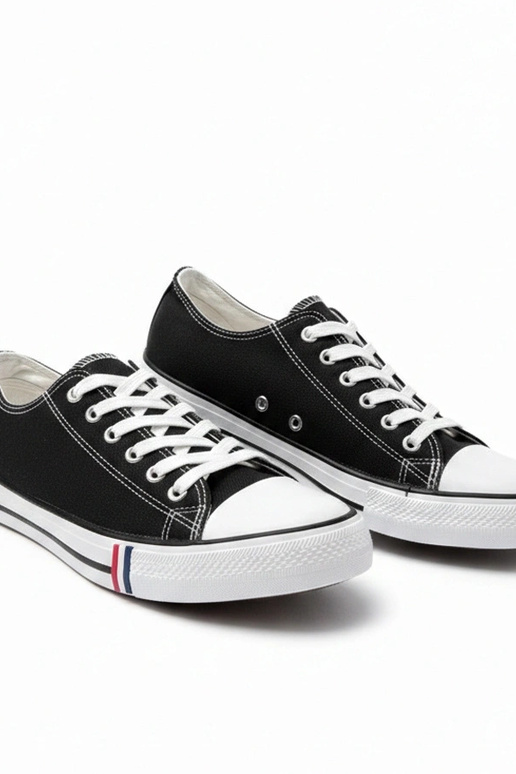 Tênis clássicos masculinos pretos Victor