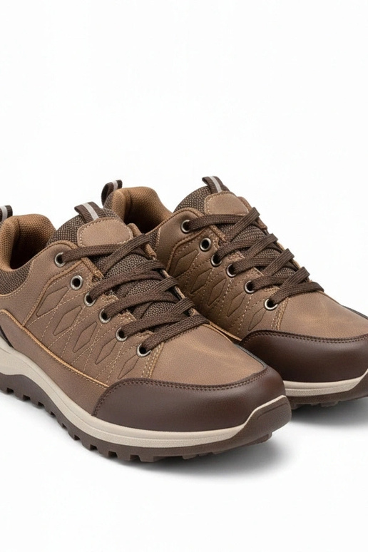 Tênis masculinos marrons Leo