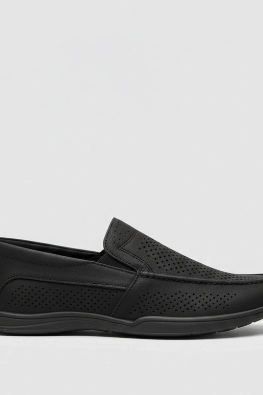 Mocassins masculinos perfurados...