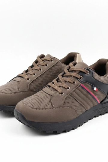 Ténis marrons masculinos diários Ethan