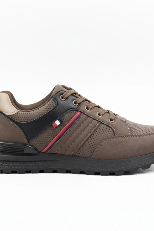 Ténis marrons masculinos diários Ethan