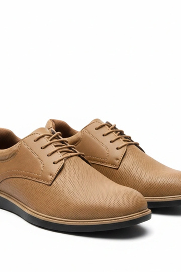 Meias botas marrons masculinas diárias Oscar