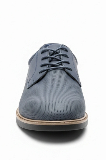 Meias botas azuis escuras...